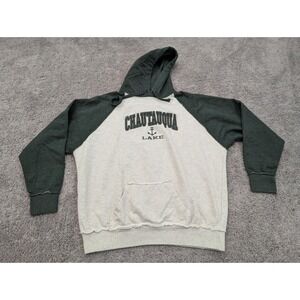 Chautauqua Lake Hoodie Mens 2XL Pullover‎ Ragwear USA Sweatshirt Long Sleeve